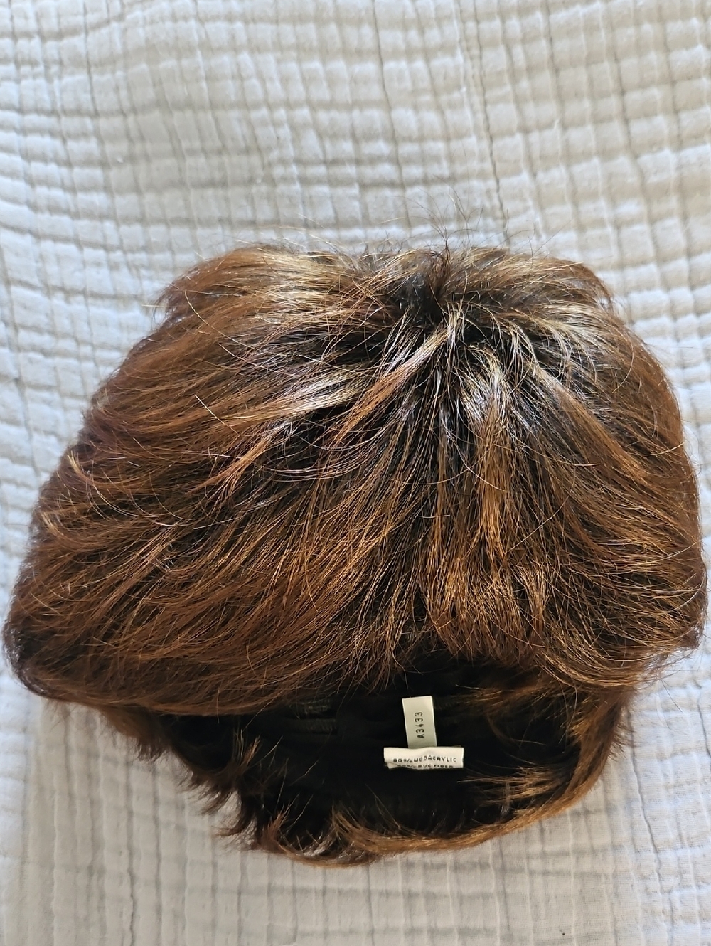 Women's Pixie Short Layered Wig in Bordeaux Brown - Brand: Paula Young  NEW!!